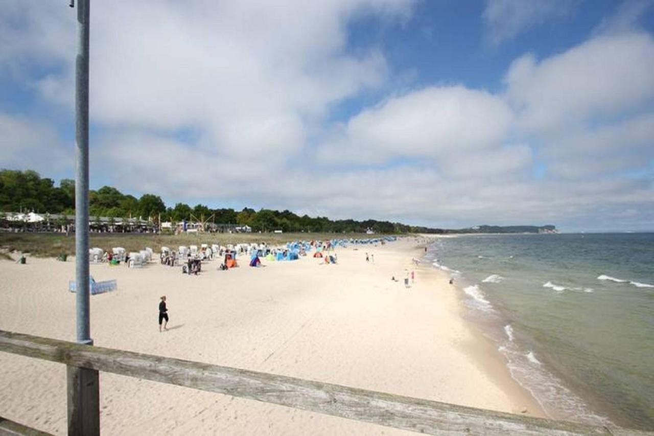 Balkon, Gratis Nutzung Vom Ahoi Erlebnisbad Und Sauna In Sellin - Residenz Strandeck Fewo01 Goehren  Εξωτερικό φωτογραφία