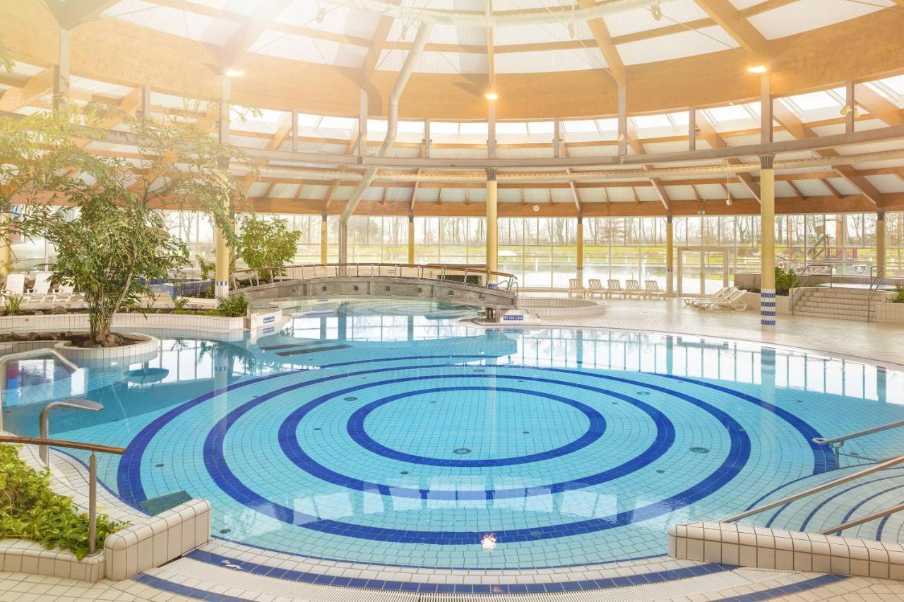 Balkon, Gratis Nutzung Vom Ahoi Erlebnisbad Und Sauna In Sellin - Residenz Strandeck Fewo01 Goehren  Εξωτερικό φωτογραφία